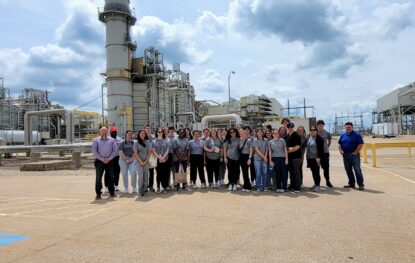 Burleson High School Students tour Luminant’s Midlothian Power Plant